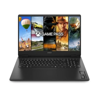 Abbildung von HP Omen Gaming Laptop 17,3 Zoll FHD Display 144 Hz AMD Ryzen 5 8645HS 16 GB DDR5 RAM (2x8 GB) 1TB SSD NVIDIA GeForce RTX 4050 (6 QWERTZ Windows 11 Home Shadow Black