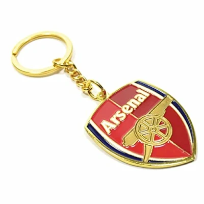 Abbildung von Arsenal F.C. Schlüsselanhänger mit Wappen, rot, approx 40mm x 30mm, Sport