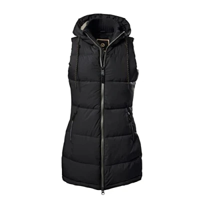 Abbildung von G.I.G.A. DX Damen GW 30 WMN QLTD VST Steppweste/Funktionsweste in Daunenoptik mit Kapuze, schwarz, 46