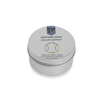 Abbildung von Storm Lederseife 100 ml Schuh und Lederreinigung Grundreinigung für Glattleder