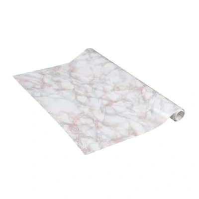 Abbildung von Venilia Klebefolie Marmor Rosé Marmoroptik Rosa 45 cm x 1,5 m, Stärke 95μ selbstklebende Möbel Folie, Dekofolie, Tapete, Küchenfolie ohne Phthalate Made in EU