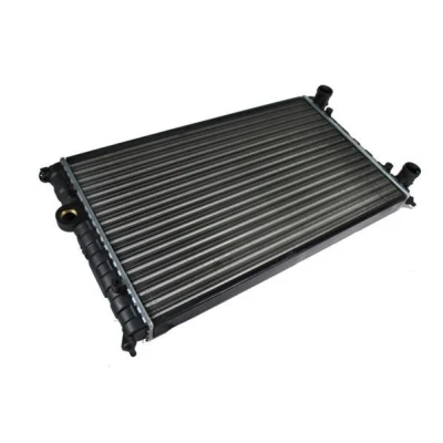 Abbildung von THERMOTEC D7W014TT Kühler, Motorkühlung Aluminium, Kunststoff für Fahrzeuge ohne Klimaanlage 322 525 32 Schaltgetriebe Kühlrippen mechanisch gefügt