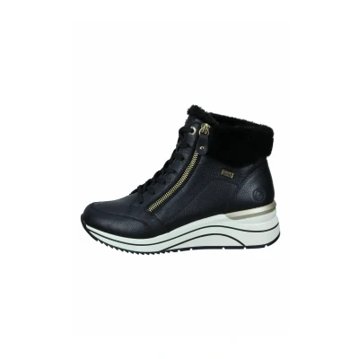 Abbildung von Remonte Snowboot/Winterstiefel, Damen, Größe: 38, schwarz nero Schuhe