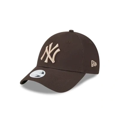 Abbildung von New Era York Yankees MLB Baseball Basecap Kappe Cap Frau Mädchen verstellbar Teamlogo braun One Size