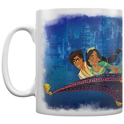 Abbildung von Disney MG25501 Tasse aus Keramik, 11oz / 315 ml, Aladdin Der Film