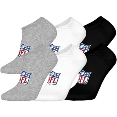 Abbildung von NFL Shield 6pk Sneaker Socks BLU/WHT/RED 43/46