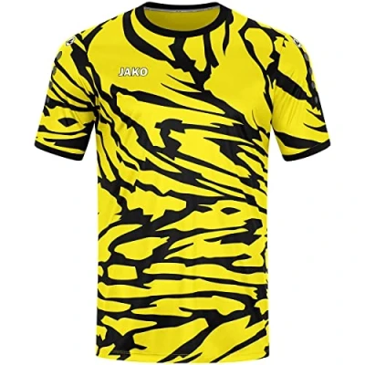 Abbildung von JAKO Kinder Trikot Animal (Kurzarm), Citro/Schwarz, 152