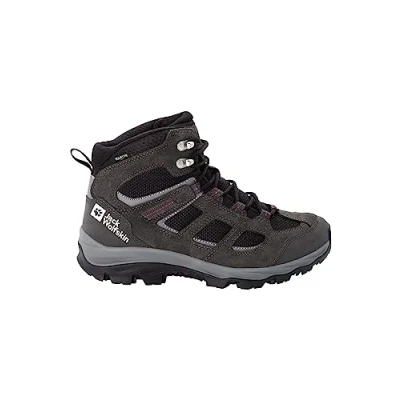 Abbildung von Jack Wolfskin VOJO 3 Texapore MID W Hikingschuh, Damen, Größe: 39, Dark steel/purple Schuhe
