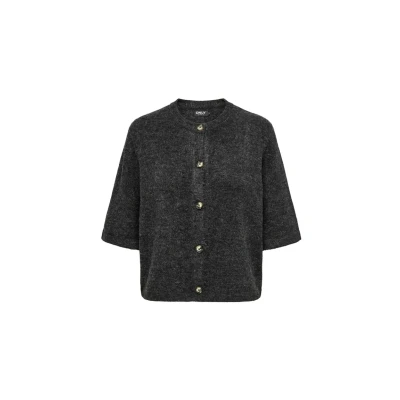 Abbildung von ONLY Onlcamilla NOOS Strickjacke, Damen, Größe: XS, Dark grey melange