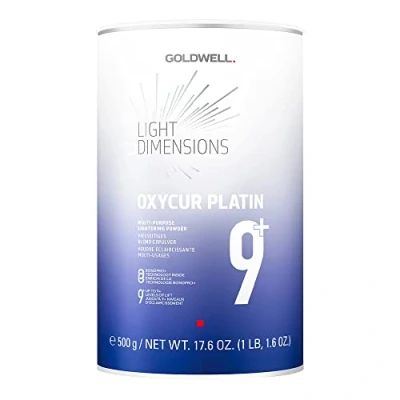 Abbildung von Goldwell Light Dimensions Oxycur Platin 9+ Blondierpulver 500 gramm