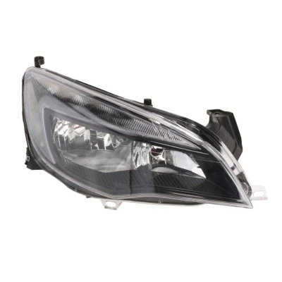 Abbildung von TYC 20 15601 06 2 Scheinwerfer rechts H7/H7, LED schwarz mit Tagfahrlicht für Rechtsverkehr LED, Elektromotor OPEL: Astra J Hatchback