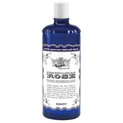 Abbildung von Acqua Alle Rose Roberts Klassisches destilliertes Wasser zu den Rosen, erfrischendes Tonikum, 300 ml