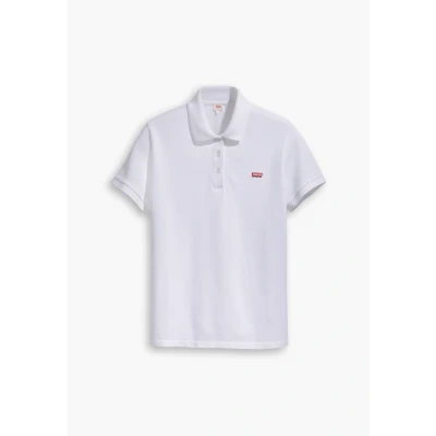 Abbildung von Levi&#039;s Damen Housemark Polo Shirt, White, S