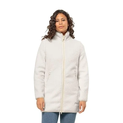 Abbildung von Jack Wolfskin HIGH CURL W Fleecejacke, Damen, Größe: Small, Weiss