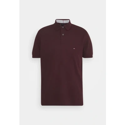 Abbildung von Tommy Hilfiger Regular Poloshirt, Herren, Größe: 3XL, Deep burgundy