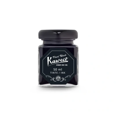 Abbildung von Kaweco Tintenflasche Pearl Black 50 ML
