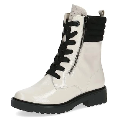 Abbildung von Caprice Plateaustiefelette, Damen, Größe: 39, Snow black Schuhe