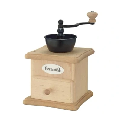 Abbildung von Zassenhaus 0000042009 Kornmühle Buche, Edelstahl, beige, 13 x 16,5 23 cm