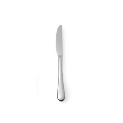 Abbildung von HENDI Dessertmesser 6 Stk. 20,5 cm Edelstahl handpoliert, Messer Set Profi Line