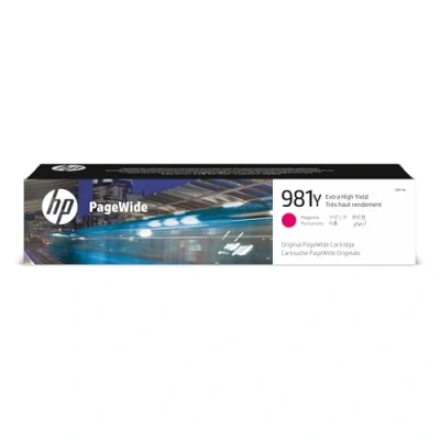 Abbildung von HP 981Y (L0R14A) Rot Original PageWide Druckerpatrone mit sehr hoher Reichweite für Enterprise, XXL