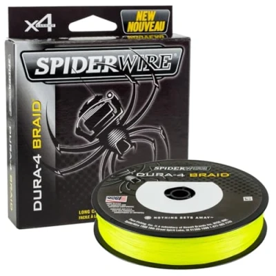 Abbildung von Spiderwire Dura 4 Braid 150m 0.40mm/45.0kg 99lbs Yellow Geflochtene Schnur