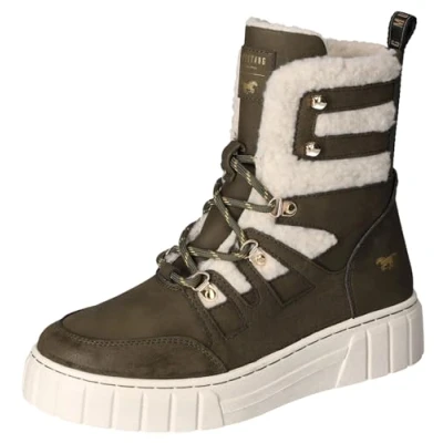Abbildung von Mustang Damen 1446 603 Sneaker, Military, 40 EU