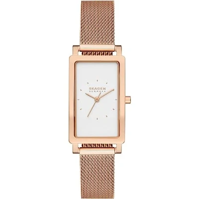 Abbildung von Skagen Watch Hagen Uhr Rose goldcoloured, Damen, Größe: One Size, gold coloured