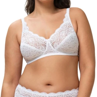 Abbildung von Triumph Amourette Triangel BH, Damen, Größe: 95B, White