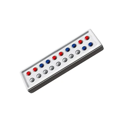 Abbildung von Abaco 20 tricolor: rot blau: Klasse 1/2 (Abaco Dreifarbig und innovativ: Die Zähl Rechenrahmen mit dem genialen Dreh!)