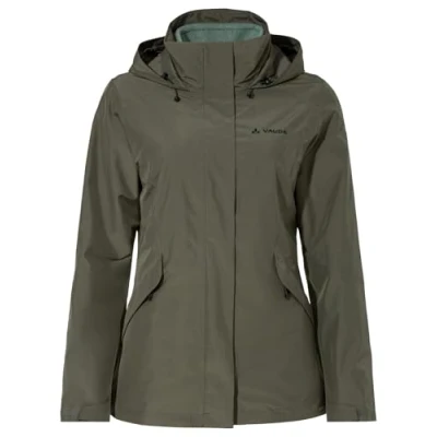Abbildung von Vaude Rosemoor 3IN1 Hardshelljacke, Damen, Größe: 38, Khaki