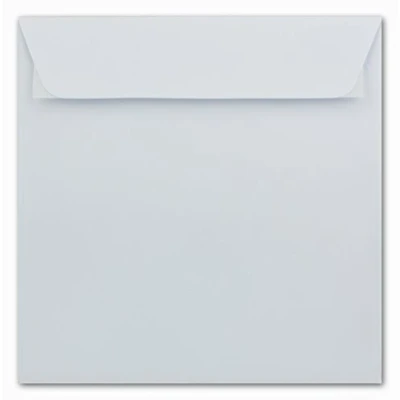 Abbildung von Briefumschläge Quadratisch 150 x mm Hochweiß 100 Stück Superweiss Top qualität g/m² 15 cm Für ganz besondere Anlässe Haftklebung