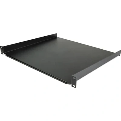 Abbildung von StarTech.com Serverschrank Fachboden 19 Zoll Rack Ablage 1HE PC Boden für Computer Geräteregal 20 kg (CABSHELF116)