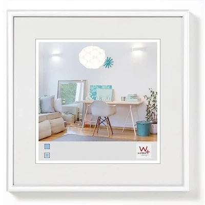 Abbildung von walther design Bilderrahmen weiss 30 x cm New Lifestyle Kunststoffrahmen KV330W