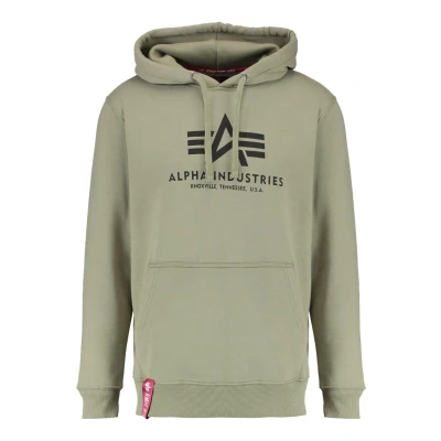 Abbildung von Alpha Industries FOIL Kapuzenpullover, Herren, Größe: XXL, Oliv