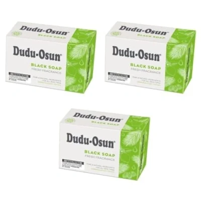 Abbildung von Dudu Osun 3er Pack schwarze Seife 450g