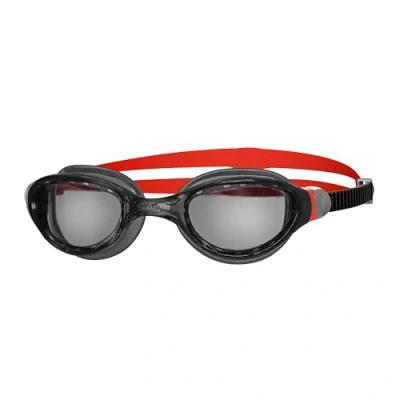 Abbildung von Zoggs Phantom Curve 2.0 Schwimmbrille, Black/Red/Smoke, Einheitsgröße