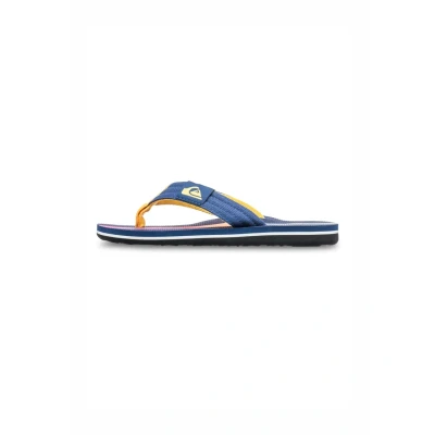 Abbildung von Quiksilver Molokai Layback Zehentrenner für Kinder, Größe: 33, Estate blue holmes Schuhe