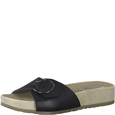 Abbildung von Tamaris Comfort Damen 8 87100 20 22 Pantolette, Black Nappa, 40 EU