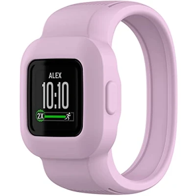 Abbildung von Shieranlee Kompatibel mit Garmin vívofit jr. 3 Armband,Silikon Uhrenarmband Ersatzband Sport Armband Smartwatch Band
