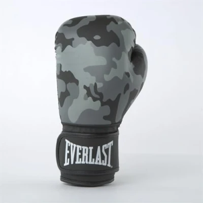 Abbildung von Everlast Unisex Erwachsene Boxhandschuhe Spark Glove Trainingshandschuh, Grau Camouflage, 14oz