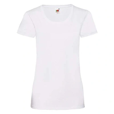 Abbildung von Fruit of the Loom Lady Fit Valueweight T Modell 2013 XXL,White