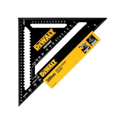 Abbildung von DEWALT Dewa Speed Square Anschlagwinkel 30cm DWHT25228 0, Schwarz