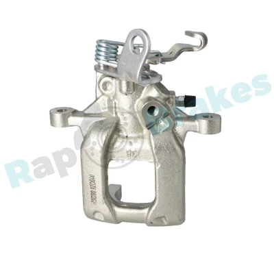 Abbildung von FTE 9290627 Bremssattel grau Gusseisen Hinterachse links ohne Halter VOLKSWAGEN: Golf 6, Touran I, AUDI: A3 Sportback, Hatchback