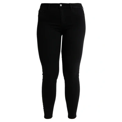 Abbildung von ONLY Carmakoma Carthunder PUSH UP REG SK MBD NP Jeans Slim Fit, Damen, Größe: 54, Black