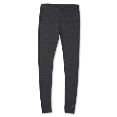 Abbildung von Smartwool Classic Thermal Merino BASE Layer Unterhose lang, Damen, Größe: Small, Charcoal heather