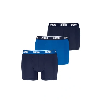 Abbildung von Puma Everyday 3ER PACK Panties, Herren, Größe: Large, True blue combo