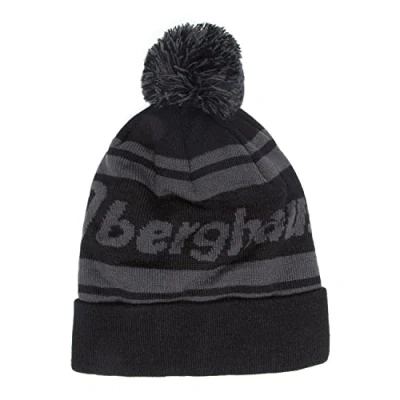 Abbildung von Berghaus Classic Warme Outdoor Cap Reversible Beanie Hat Schwarz