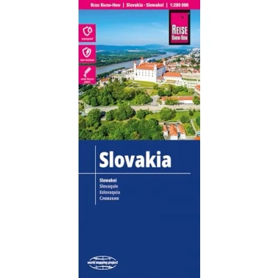 Abbildung von Reise Know How Landkarte Slowakei / Slovakia (1:280.000): reiß und wasserfest (world mapping project)