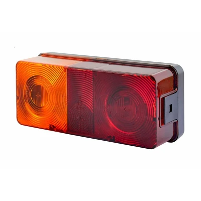 Abbildung von HELLA 2SD 002 582 011 Heckleuchte links schwarz mit Dichtung ohne Glühlampen