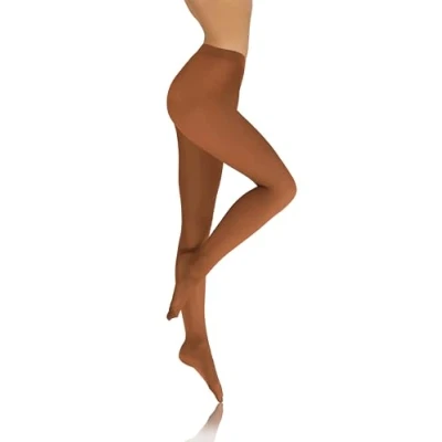 Abbildung von sesto senso Damen Strumpfhose Rostfarbe Bunte 40 DEN Blickdicht Microfaser 4 L